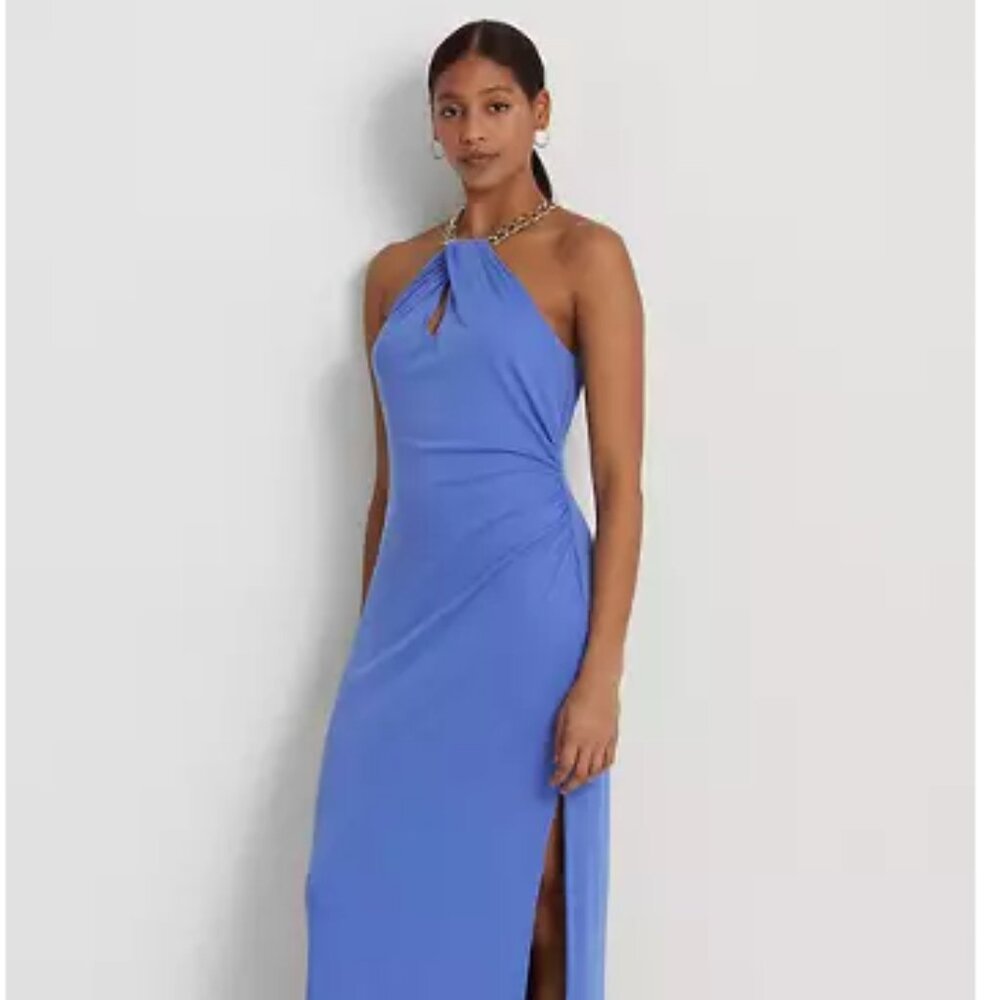 Lauren Ralph Lauren Women's Jersey Halter Gown